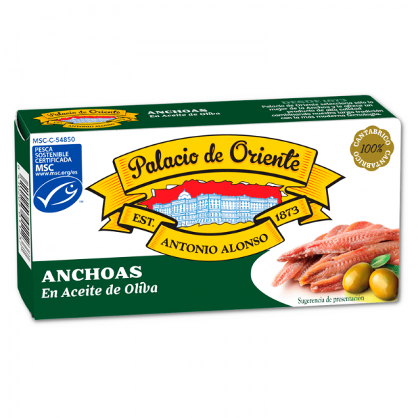 Anchovies in Olive 48g