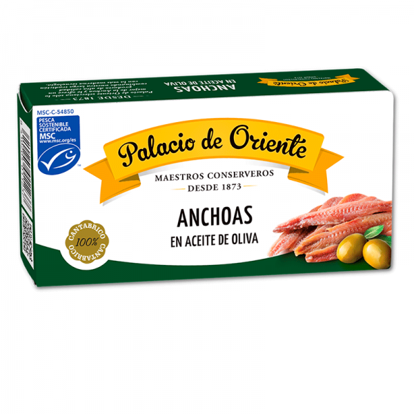 Anchoas en aceite de oliva