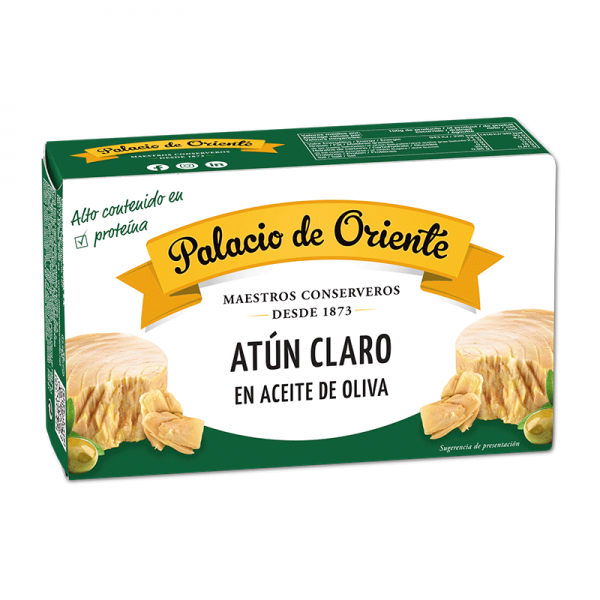 Atún claro en aceite de oliva OL120