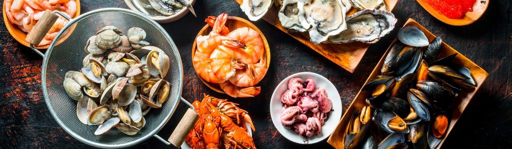 Mix de mariscos: ¿es mejor comerlo en meses con R?