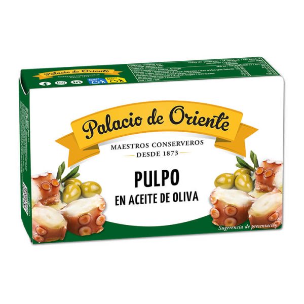 Pulpo en aceite de oliva