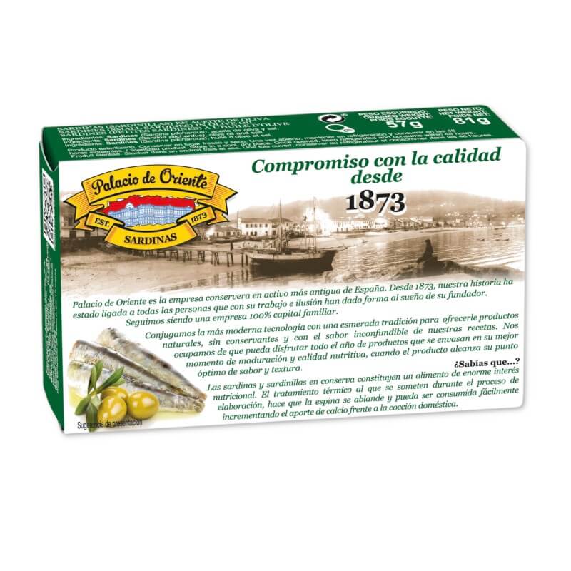 Sardines (Small Sardines) in Olive Oil 81g