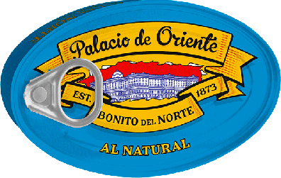 Lata de bonito del norte al natural de Palacio de Oriente