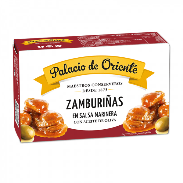 Zamburiñas en salsa marinera