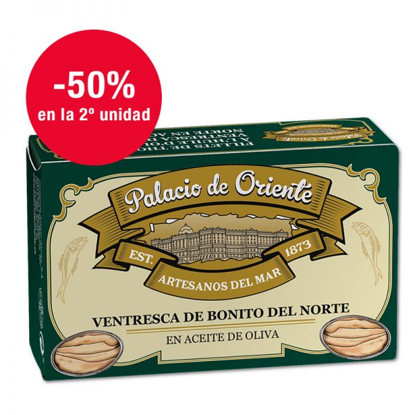 Ventresca de Bonito del Norte en Aceite de Oliva 120g